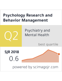 Psychology Research and Behavior
                                                    Management